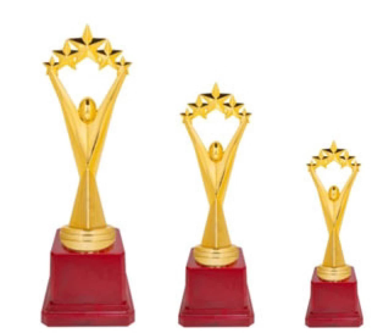 Red Base Trophy TC 9001 Sizes 11.5", 10.5", 9.5" — image 1