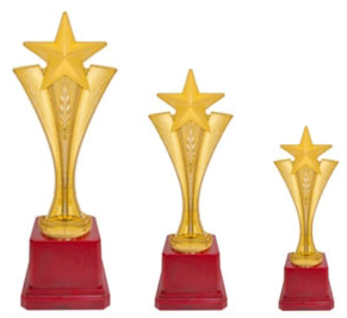 Red Base Trophy TC 9005 Sizes 9.5", 8.5", 7.5" — image 1