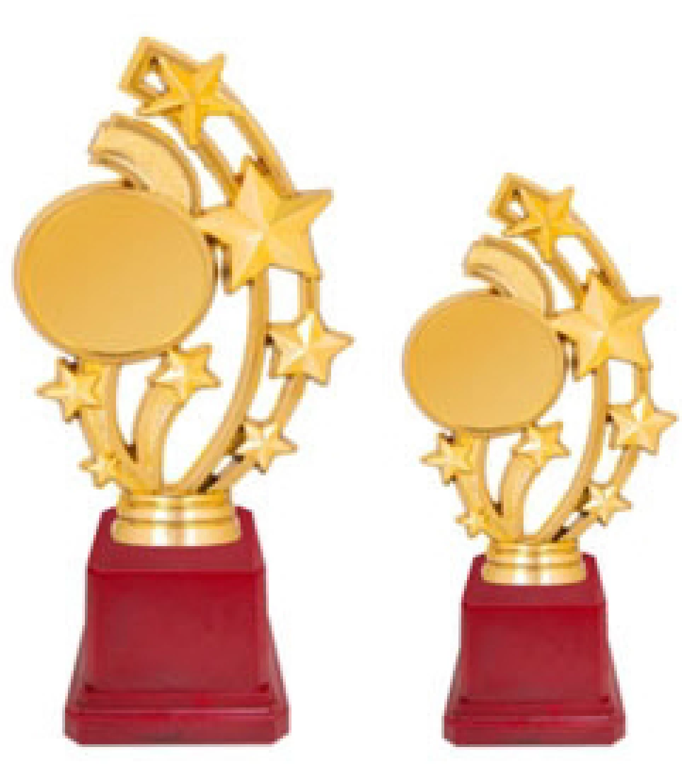 Red Base Trophy TC 9015 Sizes 8.5", 7.5" — image 1