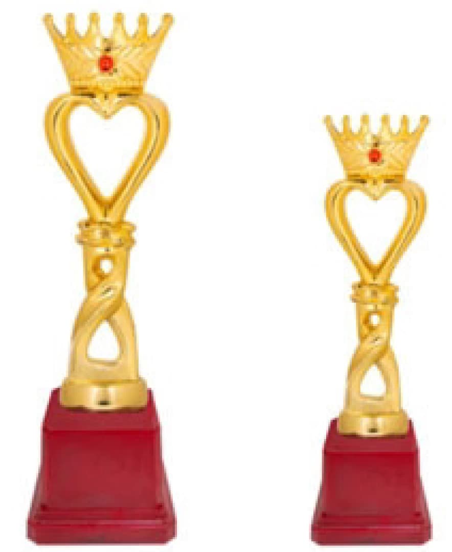 Red Base Trophy TC 9016 Sizes 10.5", 8.5" — image 1