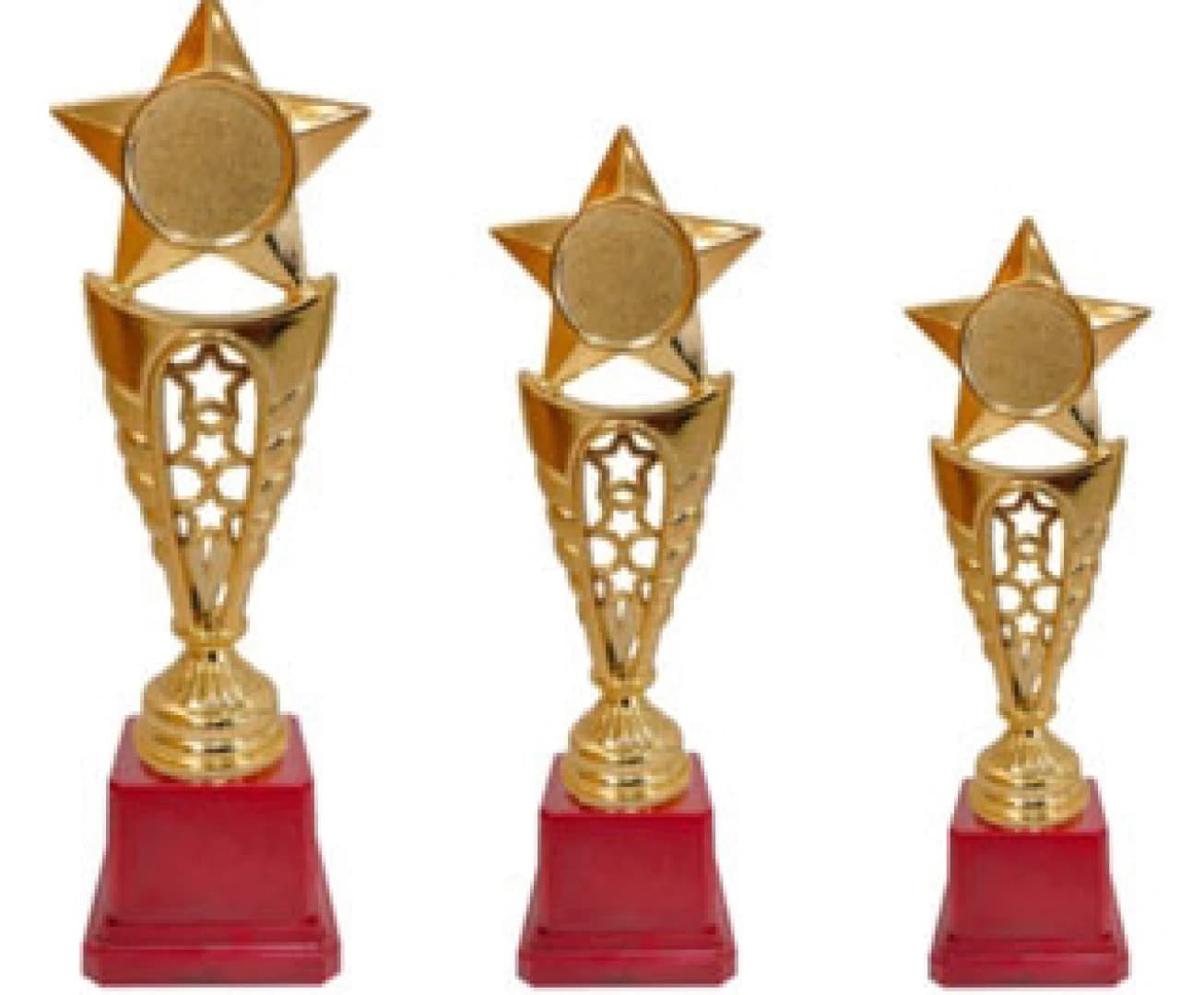 Red Base Trophy TC 9023 Sizes 9.5", 8", 7" — image 1