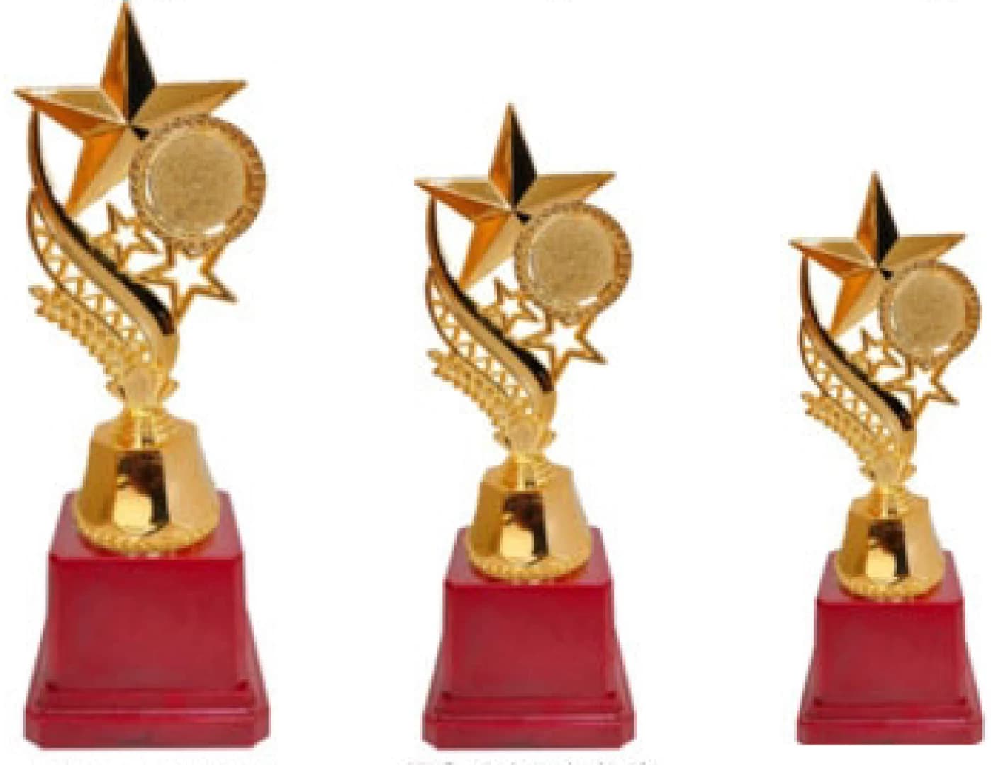 Red Base Trophy TC 9024 Sizes 9.5", 8", 7" — image 1