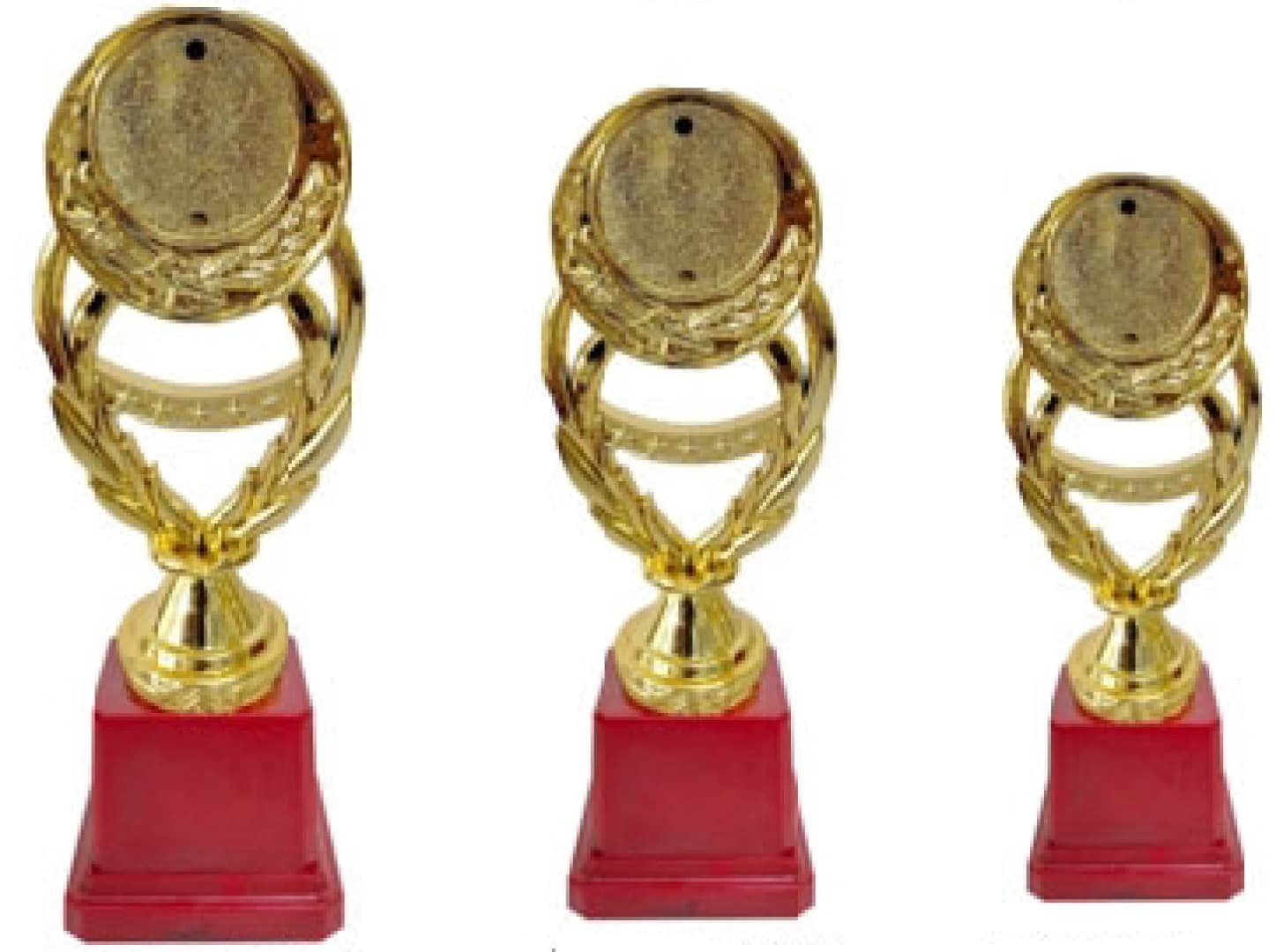 Red Base Trophy TC 9038 Sizes 9.5", 8.5", 7.5" — image 1