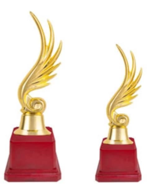 Red Base Trophy TC 9013 Sizes 10.5", 8.5"