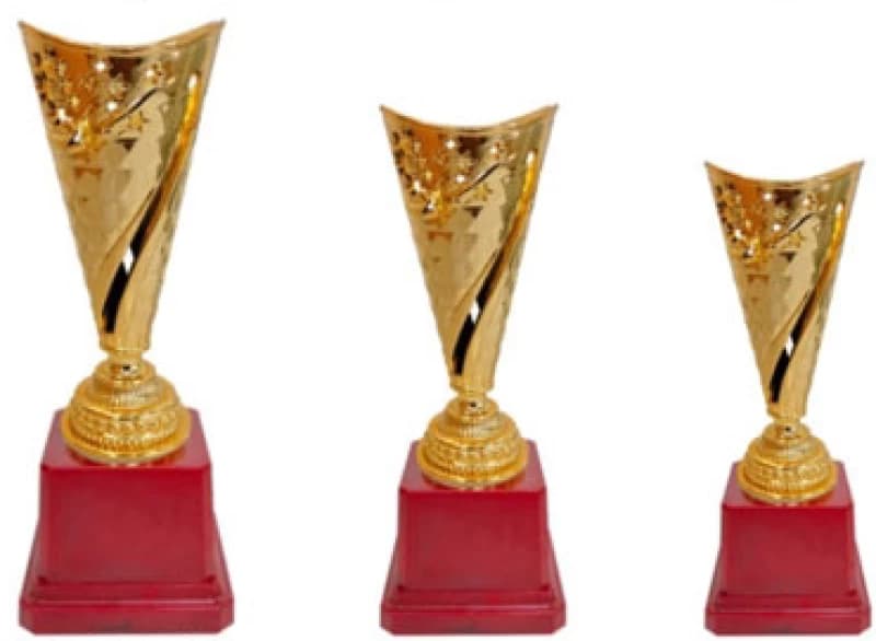 Red Base Trophy TC 9022 Sizes 9.5", 8", 7"